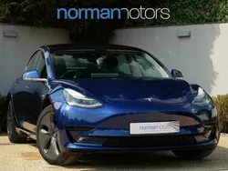 Blue Used 2020 Tesla Model 3 Standard Range Sedan | £15,495 (Fair price)