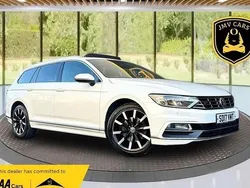 White Used 2017 VW Passat R-line Estate | £14,975 (A bit pricey)