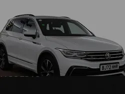 White Used 2022 VW Tiguan R-line SUV | £27,920 (Fair price)