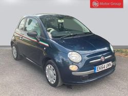 Blue Used 2014 Fiat 500 Pop Hatchback | £4,390 (Good price)