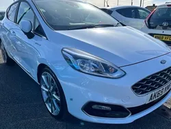 White Used 2019 Ford Fiesta Vignale Hatchback | £11,995 (Expensive)