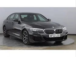 Grey Used 2022 BMW 520 M Sport Sedan | £28,111 (Fair price)