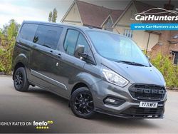 Grey Used 2021 Ford Transit Custom Limited Van | £19,495 (Expensive)