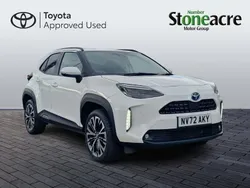 White Used 2023 Toyota Yaris Hybrid Hatchback | £22,777