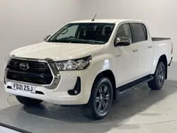 White Used 2021 Toyota HiLux Pickup | £24,999 (Super price)
