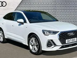 White Used 2021 Audi Q3 S-Line SUV | £21,428 (A bit pricey)