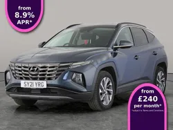 Blue Used 2021 Hyundai Tucson Premium SUV | £17,401 (Fair price)