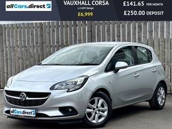 Silver Used 2017 Vauxhall Corsa Design Edition Hatchback | £6,999 (Fair price)