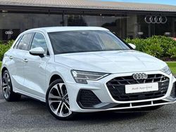 White Used 2025 Audi A3 S-Line Hatchback | £29,300 (A bit pricey)