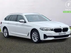 White Used 2022 BMW 520 Comfort Edition Estate | £27,599 (Super price)