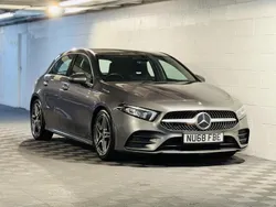 Grey Used 2018 Mercedes A200 AMG Line Premium Hatchback | £10,489 (Fair price)