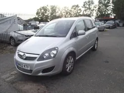 Silver Used 2012 Vauxhall Zafira Design Edition MPV | £4,995