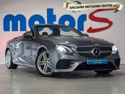 Grey Used 2017 Mercedes E220 AMG line Cabriolet | £16,975 (A bit pricey)