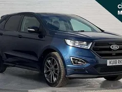 Blue Used 2018 Ford Edge Sport SUV | £16,990 (Fair price)