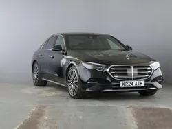 Obsidian black metallic Used 2024 Mercedes E220 Exclusive Sedan | £49,900