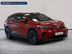 Red Used 2022 VW ID.4 Pure SUV | £19,377 (Fair price)