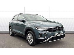 Blue Used 2023 VW T-Roc Life SUV | £22,173 (Fair price)