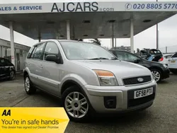 Silver Used 2008 Ford Fusion Zetec Hatchback | £3,550 (A bit pricey)