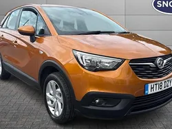 Orange Used 2018 Vauxhall Crossland X S SUV | £7,757 (Fair price)