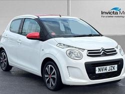 Lipizzan white/sunrise red Used 2014 Citroën C1 Feel Hatchback | £4,000 (Fair price)