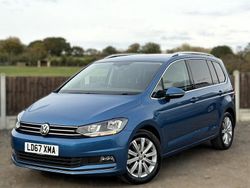 Blue Used 2017 VW Touran SEL MPV | £16,990