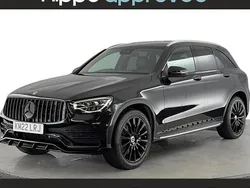 Black Used 2022 Mercedes GLC300 AMG Line Premium Estate | £32,920 (Fair price)