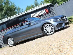 Grey Used 2017 Mercedes C250 AMG Line Premium Plus Cabriolet | £16,490 (Fair price)
