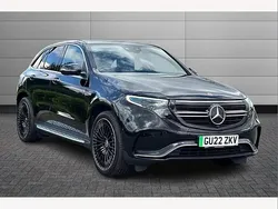 Black Used 2022 Mercedes EQC400 AMG Line Premium Plus SUV | £27,668 (A bit pricey)