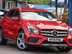 Red Used 2019 Mercedes GLA200 AMG line SUV | £12,991 (Good price)