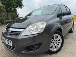 Grey Used 2011 Vauxhall Zafira Design Edition MPV | £2,250 (Good price)