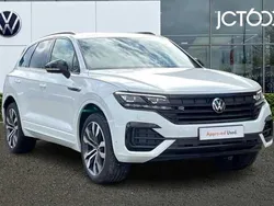White Used 2023 VW Touareg Black Edition SUV | £47,735 (Good price)