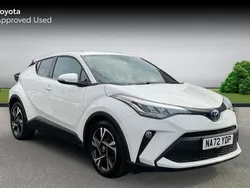 White Used 2023 Toyota C-HR Design SUV | £19,792 (Fair price)