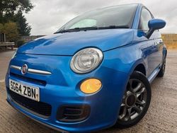 Blue Used 2014 Fiat 500 S Hatchback | £2,450 (Good price)