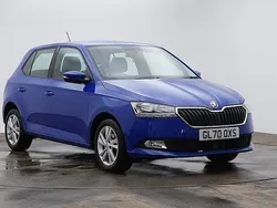 Energy blue Used 2020 Skoda Fabia SE Hatchback | £10,995 (Fair price)