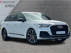 White Used 2022 Audi Q7 Black Edition SUV | £43,475 (Super price)