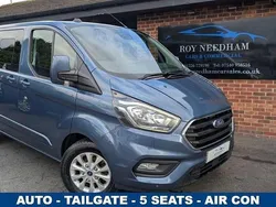 Blue Used 2021 Ford Transit Custom Limited Van | £16,990 (Super price)