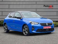 Blue Used 2022 Vauxhall Corsa Ultimate Hatchback | £13,495 (Fair price)