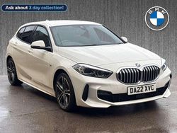 White Used 2022 BMW 118 M Sport Hatchback | £17,599 (Fair price)
