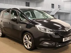Black Used 2017 Vauxhall Zafira SRi MPV | £2,395 (Fair price)