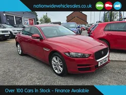 Red Used 2017 Jaguar XE Prestige Sedan | £8,486 (Fair price)