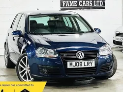 Blue Used 2008 VW Golf VI GT Hatchback | £3,500 (Good price)