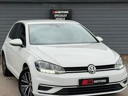 White Used 2018 VW Golf VII SE Hatchback | £8,489 (Fair price)