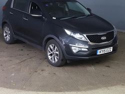 Black Used 2015 Kia Sportage 2 SUV | £3,990 (A bit pricey)