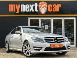 Silver Used 2012 Mercedes C220 AMG Coupe | £7,495 (Fair price)