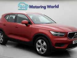 Red Used 2021 Volvo XC40 Momentum SUV | £18,100 (Fair price)