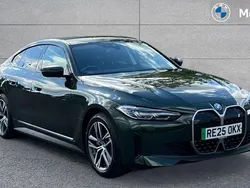 Sanremo green metallic Used 2025 BMW i4 Sport Line Sedan | £37,030 (Good price)