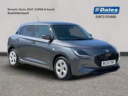 Metallic mineral grey Used 2024 Suzuki Swift Hatchback | £17,000 (Expensive)