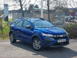 Blue Used 2023 Dacia Sandero Essentiel Hatchback | £12,998 (Fair price)