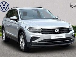 Silver Used 2021 VW Tiguan Life SUV | £20,243 (Fair price)