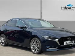 Blue Used 2023 Mazda 3 Inclusive Sedan | £22,000 (A bit pricey)